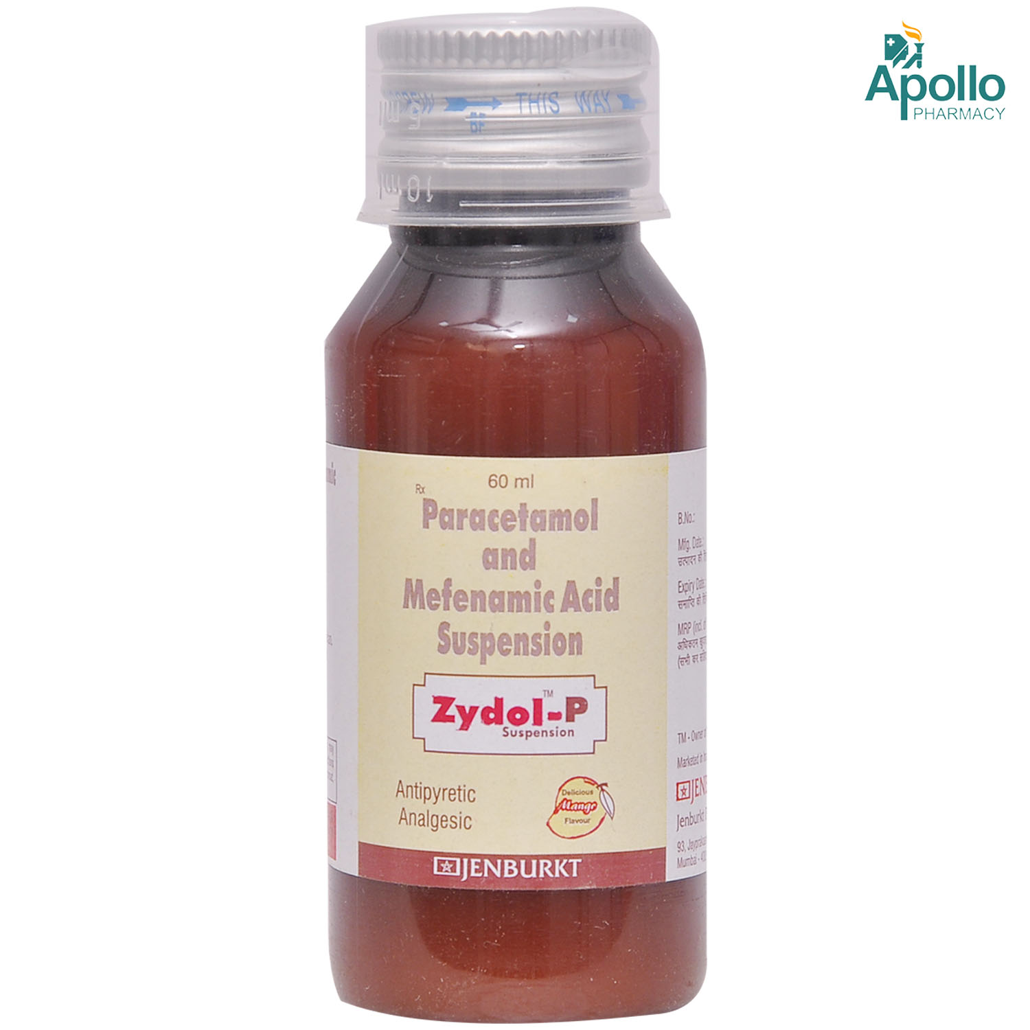 Buy Zydol-P Suspension 60ml Online