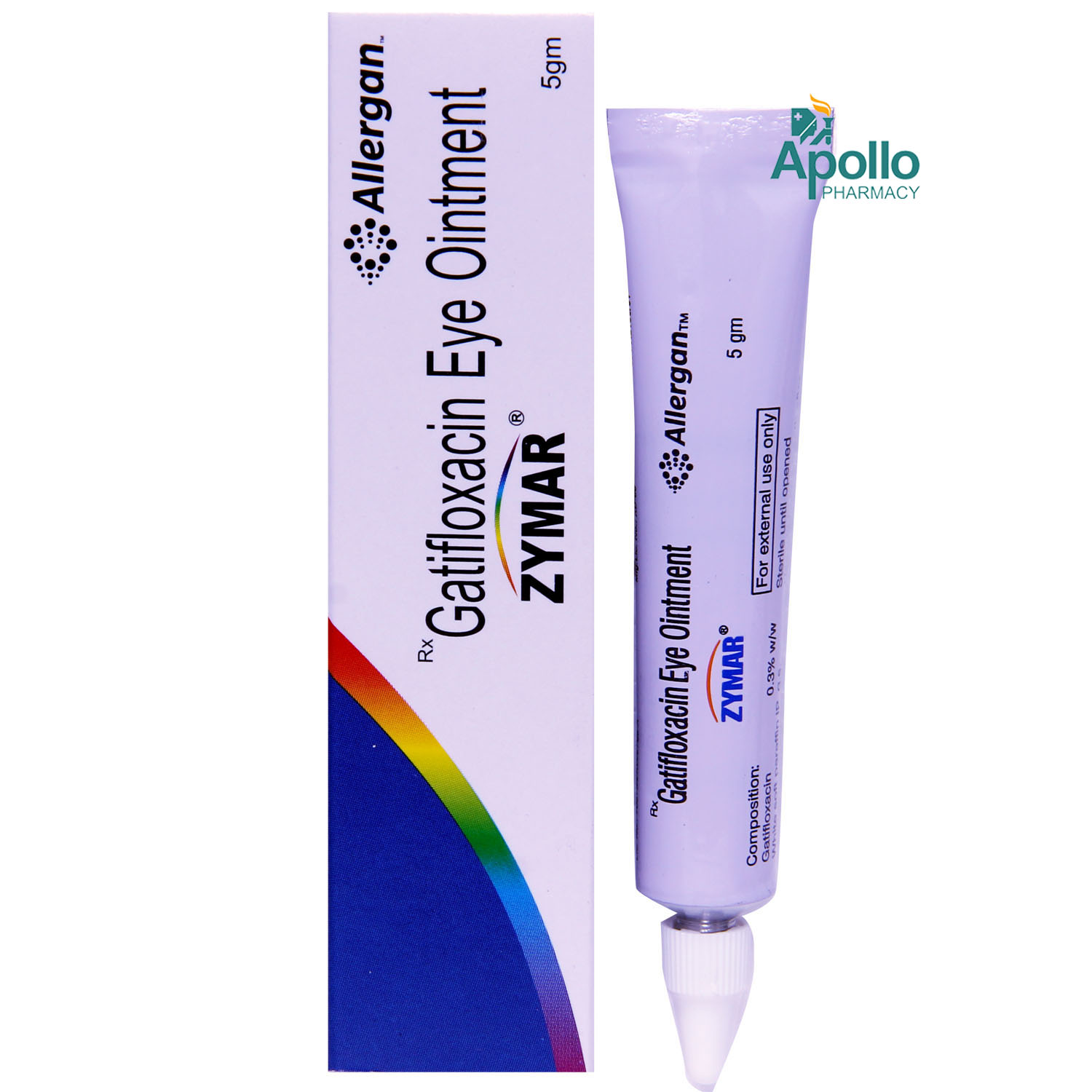 Zymar Eye Ointment 5 gm, Pack of 1 EYE OINTMENT Zymar Eye Ointment 5 gm, Pack of 1 EYE OINTMENT