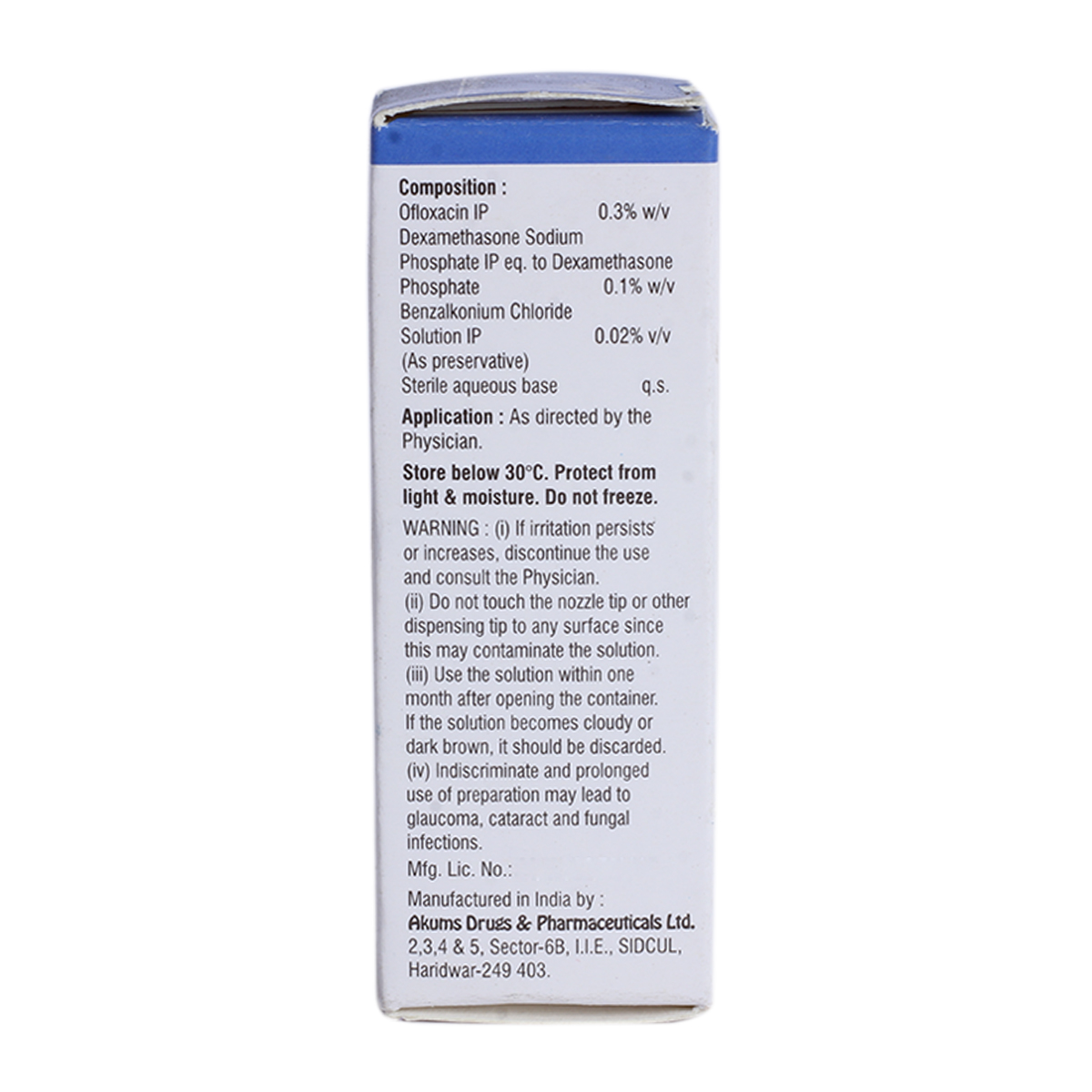 Zynoff Dx Eye Drops 5ml, Pack of 1 Drops Zynoff Dx Eye Drops 5ml, Pack of 1 Drops