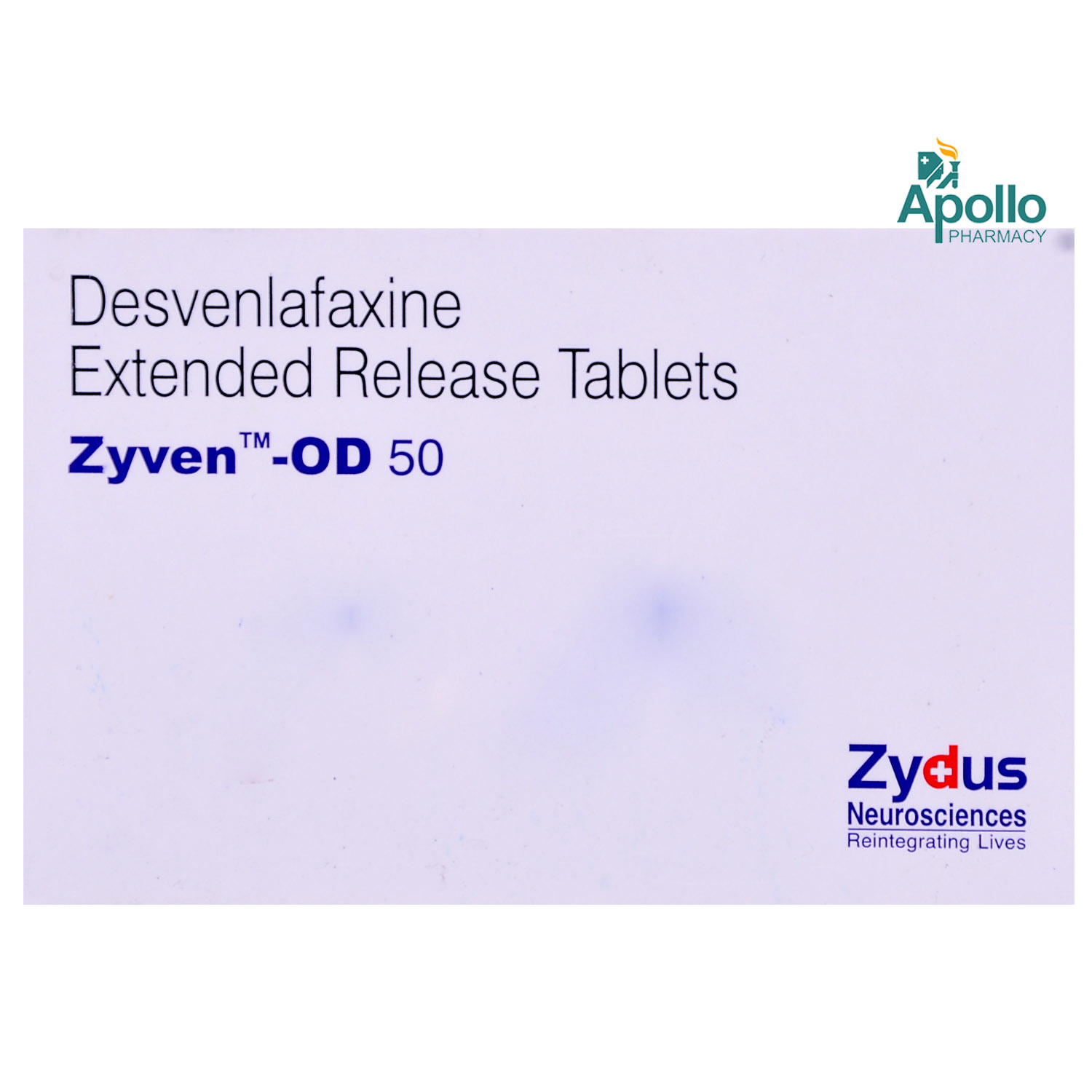 ZYVEN OD 50MG TABLET, Pack of 10 TABLETS ZYVEN OD 50MG TABLET, Pack of 10 TABLETS